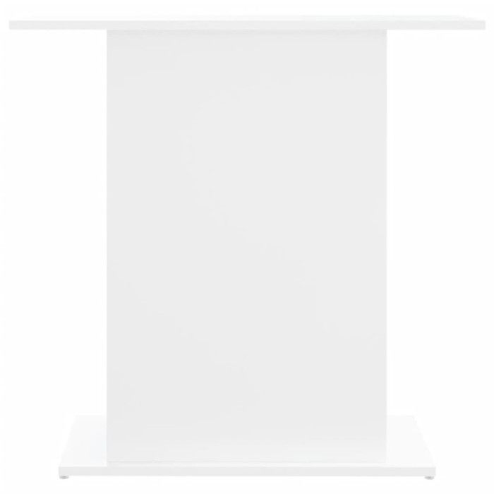 VidaXL Support pour aquarium blanc 36x75x72,5 cm bois d'ingénierie 833647