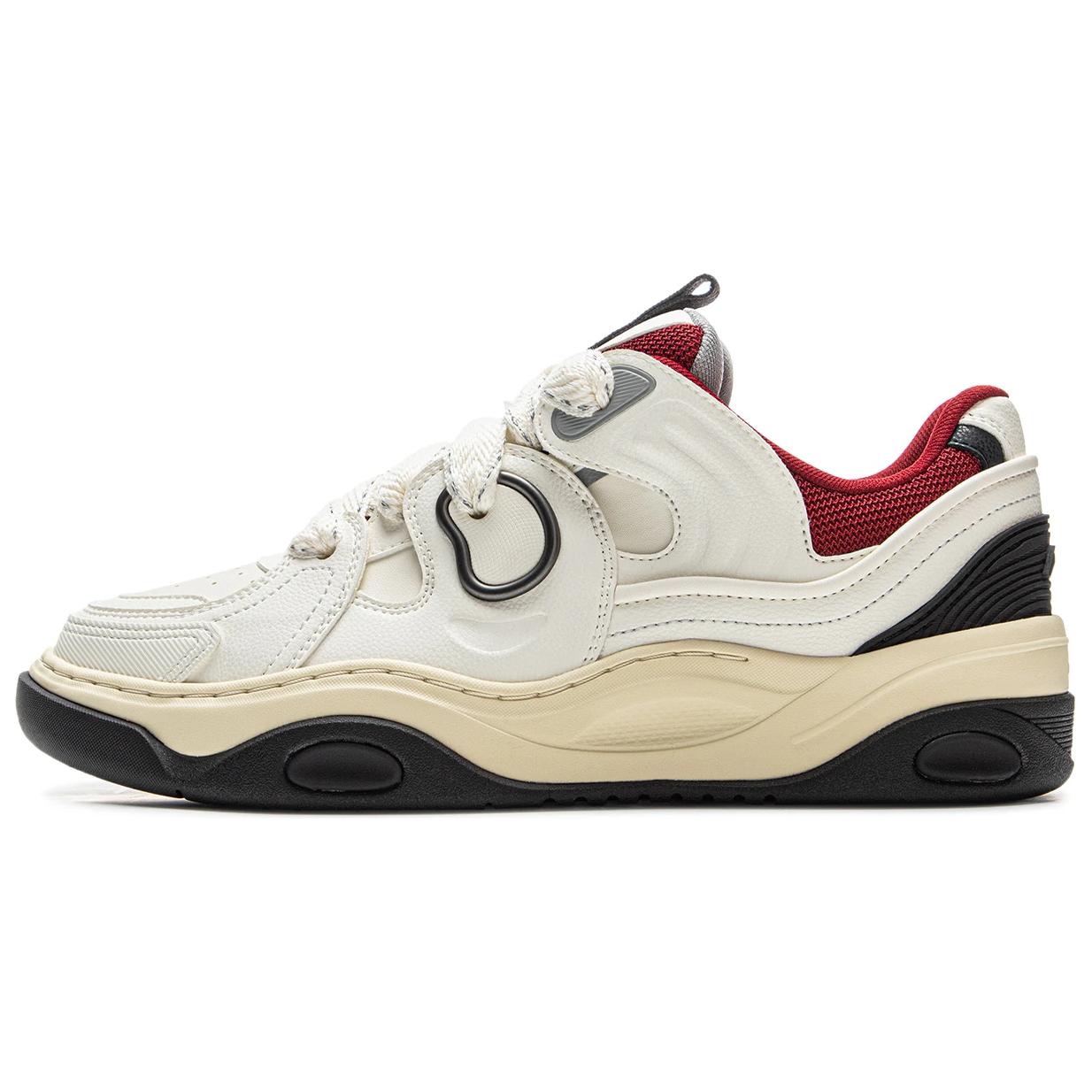 

new LiNing Expedition 3 Cushioning Anti-Slip And Wear-Resistant Low-Top Casual Shoes Men s White Black Red 43