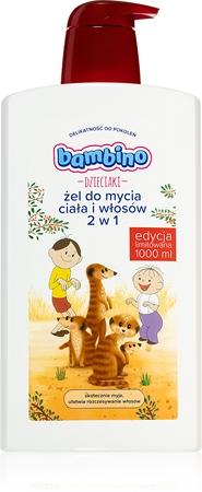 

Детский шампунь и гель для душа 2 в 1. TU прозрачный