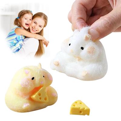 Cartoon-Hamsterspielzeug, freundliches Spielzeug, Kneifspielzeug, süßes Spielzeug, Geschenke für Kinder ab 6 Jahren