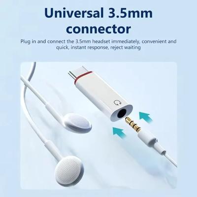 USB-C To 3.5mm Audio Adapter - Hi-Fi Digital Analog Converter for iPhone 15 Pro/Samsung/Type-C Devices, Plug &Play Earphone Jack