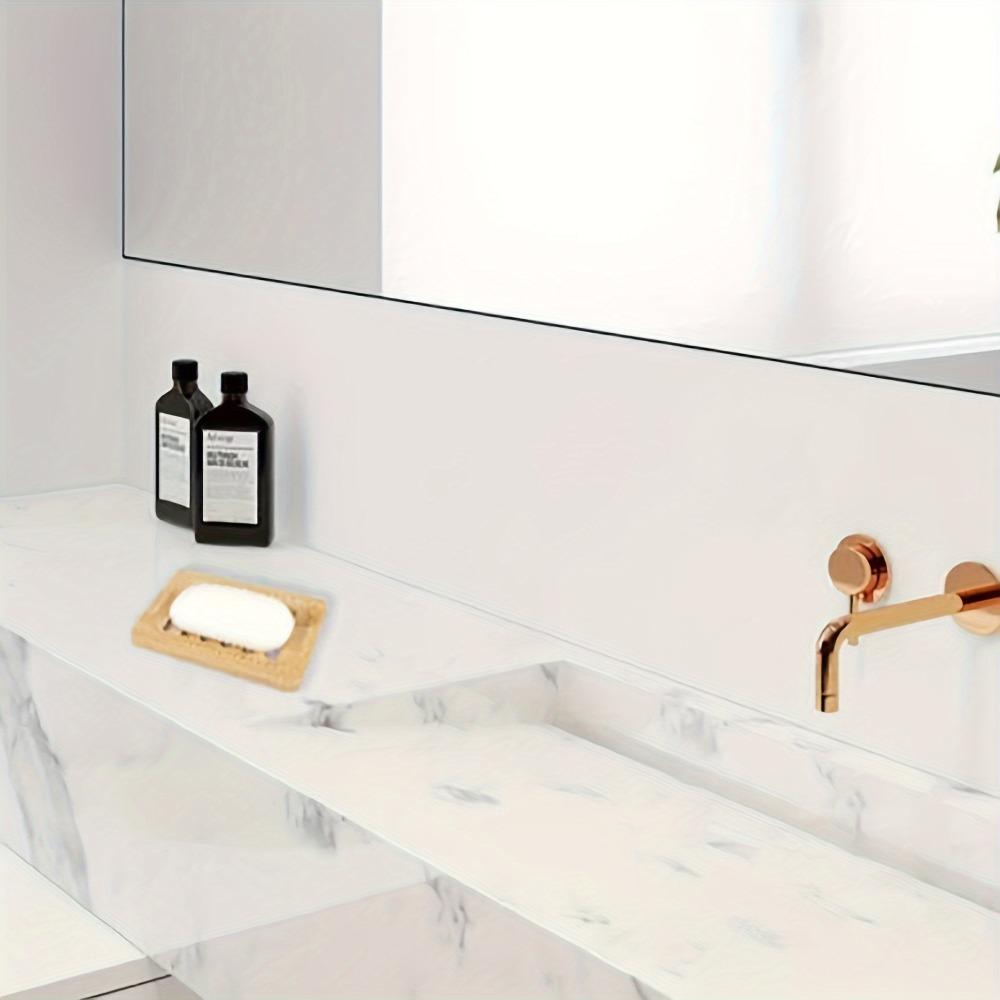 1PC High Quality Soap Box Wooden Soap Tray with Self-Draining Tray - Rectangular Wooden Soap Rack for Shower, Bathroom and Kitchen