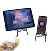 Mini Creative Metal Iron Phone Holder - Cute Desktop Ornament & Portable Stand