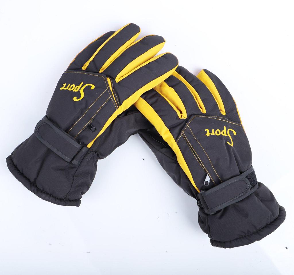 Men’s Outdoor Waterproof Windproof Ski Gloves - Non-Slip, Thick, Plus Velvet Warmth for Cycling & Sports