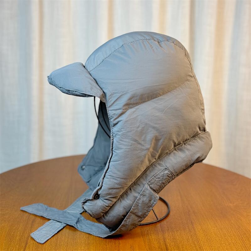 

Водонепроницаемая и снегозащитная пуховая шапка для женщин на осень и зиму, с плюшевой подкладкой и уплотнением для сохранения тепла и защиты ушей, шапка-ушанка для мужчин one size