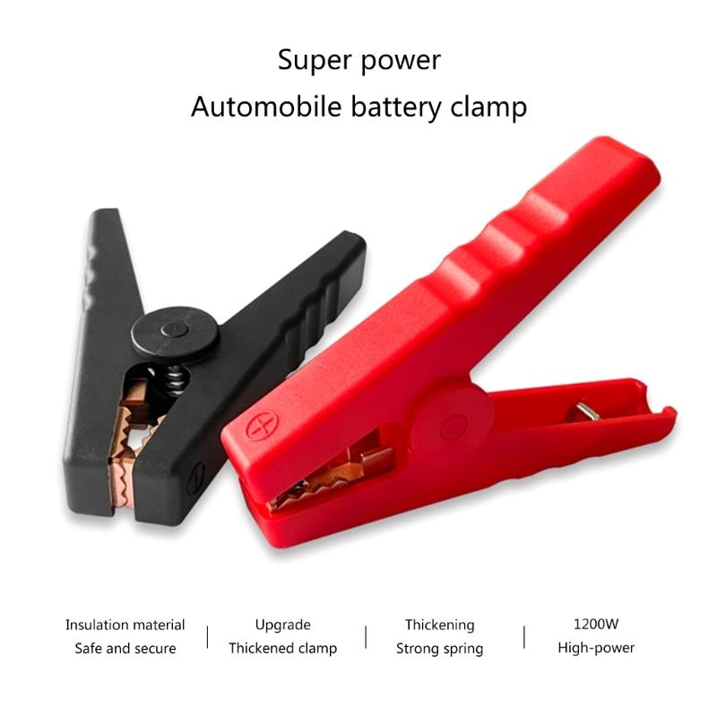 100-Amp Clamps for Charging and Testing Batteries