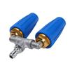 Pressure Washer Double   Nozzle 1Celsius4 Inch Stainless Steel 4000psi Double Rotating   Nozzle for Garden Cars Cleaning