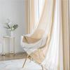 Stripe Voile Sheer Curtains for Bedroom Living Room Home Decortive Tulle Curtains