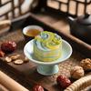 Auspicious Cloud Mooncake Silicone Mold for Peach Mountain Mooncake Mung Bean Cake Chinese Dessert Mold Japanese Wagashi Chocolate Baking Tool