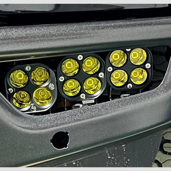 Ford Raptor F150 (2022-2024) Fog Light & LED Spotlight Bracket for Front Bumper