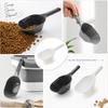 Pet Food Scoop with Measurement Markings Durable Plastic Dog Food Scoop Cat Food Measuring Spoon for Accurate Feeding
