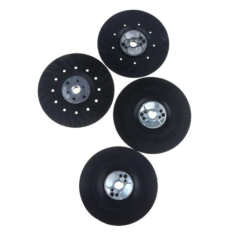1 Pcs Sanding Disc Backing Pad Grinder Attachment For Angle Grinders Power Tools Accessories Dedicated Steel Paper Tray