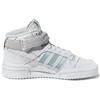 adidas Originals Forum Mid GX6533 Damen Weißgrau Hellblau Retro Basketball Sneaker