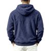 Men S Loose Fit Fleece Lined Hooded Sweatshirt Casual Outdoor Daily Wear