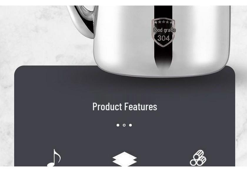 Pava Whistling de Acero Inoxidable 304 Extra Gruesa, Gran Capacidad, Compatible con Cocinas de Gas e Inducción para Uso Doméstico