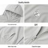 Warrior Men's Summer UPF50+ UV Protection Hooded Sun Jacket