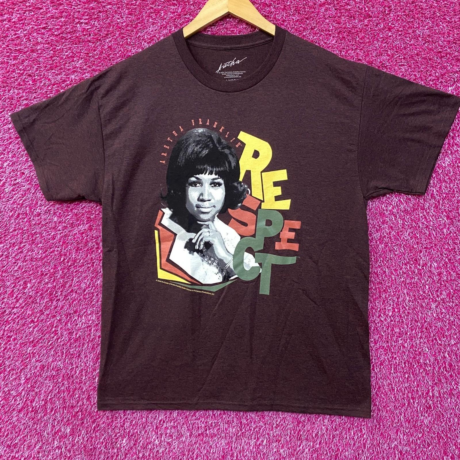 Aretha Franklin Queen Of Soul Respect T-Shirt XL