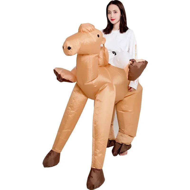 New Simbok Camel Inflatable Costume Pants Adult Funny Cartoon Mannequin Clothing Walking Animal Rides Atmosphere P ly99