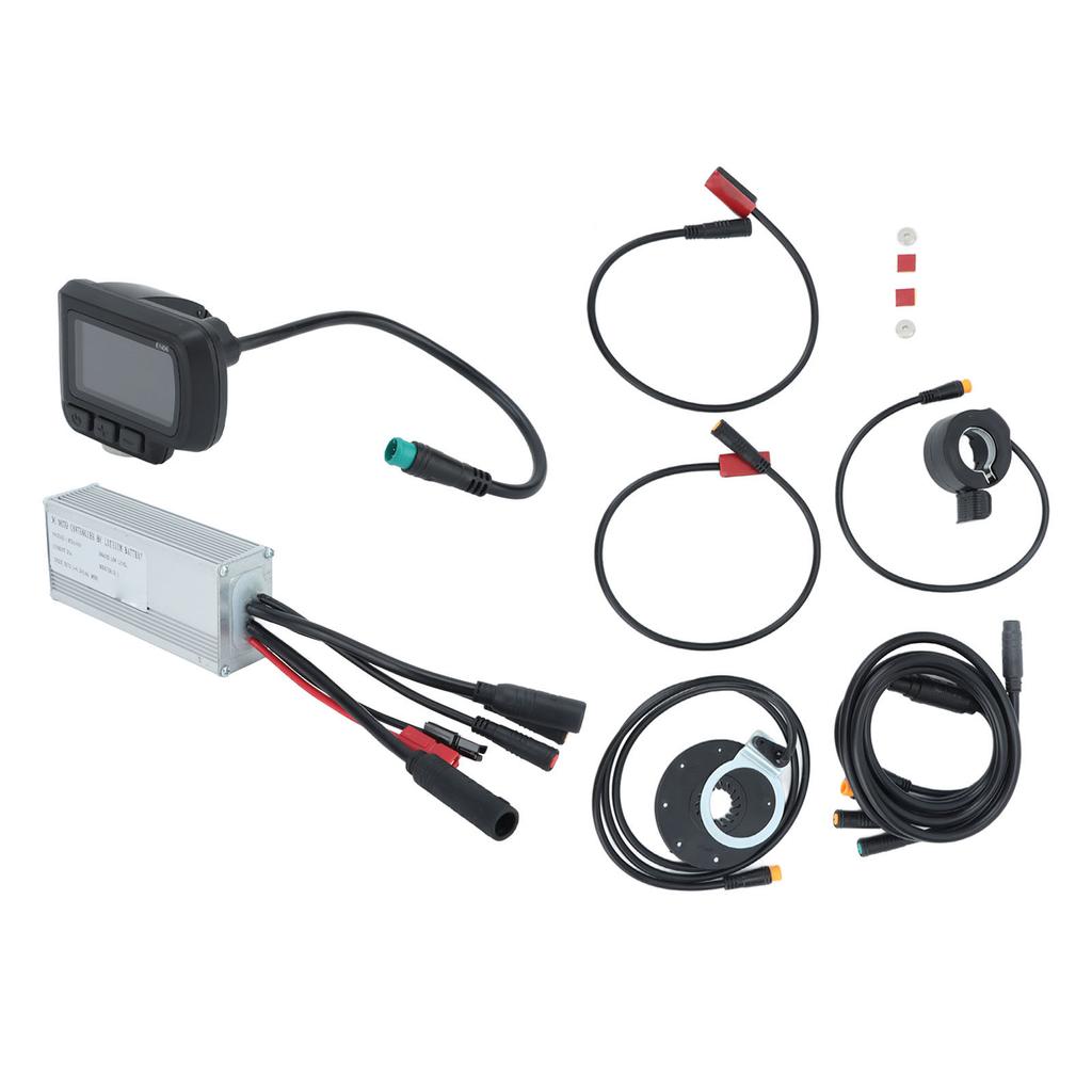 25A 750W Electric Bike Controller Kit Motor Controller with Waterproof EN06 Display Panel for Modification