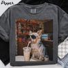 Yorkie Dog Halloween Comfort Colors Shirt, Yorkshire Terrier Iced Coffee Dog Mom T-shirt, Funny Mothers Day Gifts Mama Tee Tshirt