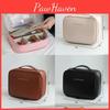 Travelfriendly Makeup Organizer With Removable Sections And Waterproof Textured Nylon For Home And Onthego