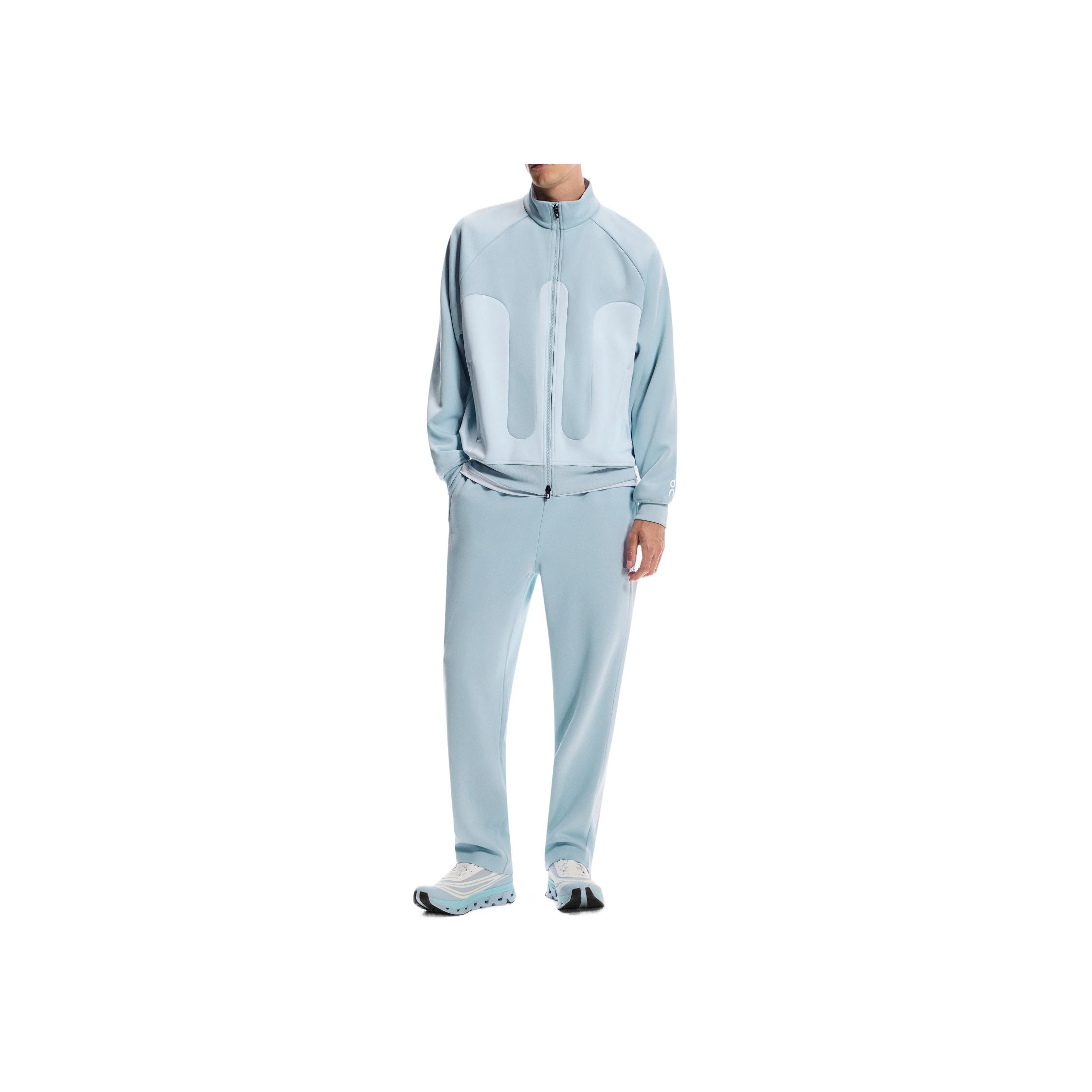 Op Ik Comfortabel Minimalistisch Casual Gebreide Sportbroek Unisex Broek 1UF30094205 L white