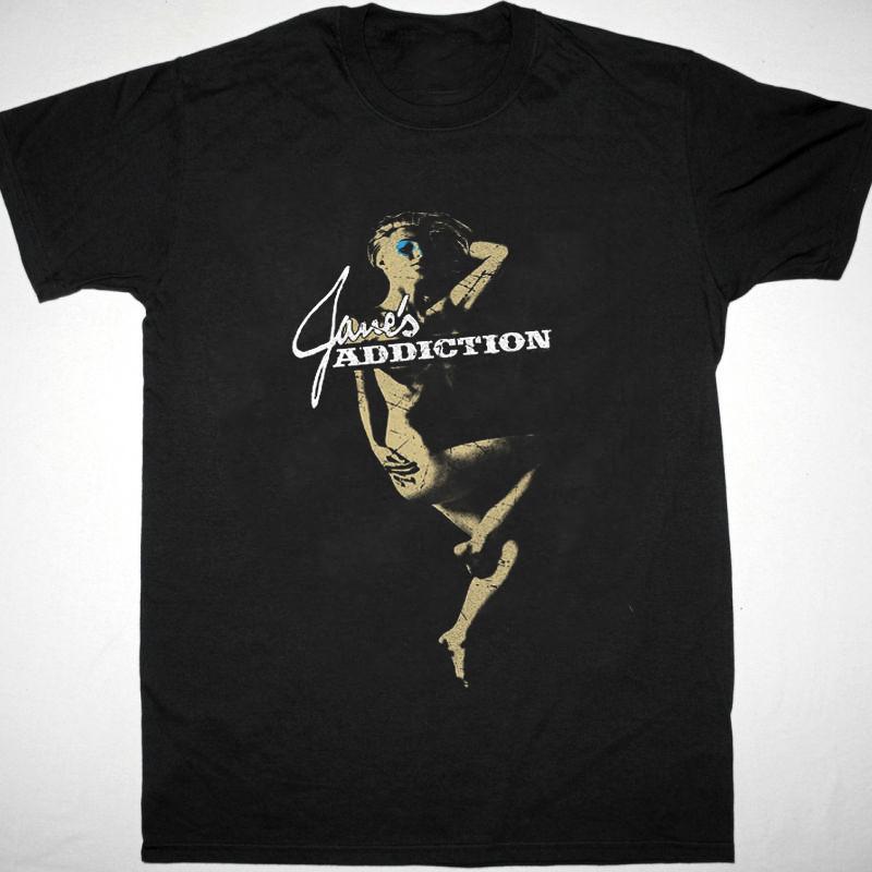 

Новая черная футболка с коротким рукавом Jane s Addiction, все размеры(черный) Футболка Unisex XXXXL