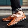 Men's Slip On Leather Shoes Moccasins Loafers