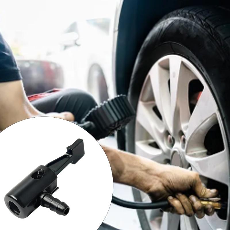 Auslaufsicherer Schnellanschluss-Luftpumpen-Adapterstecker aus Zinklegierung mit auslaufsicherem Design für einfaches Aufpumpen von Reifen