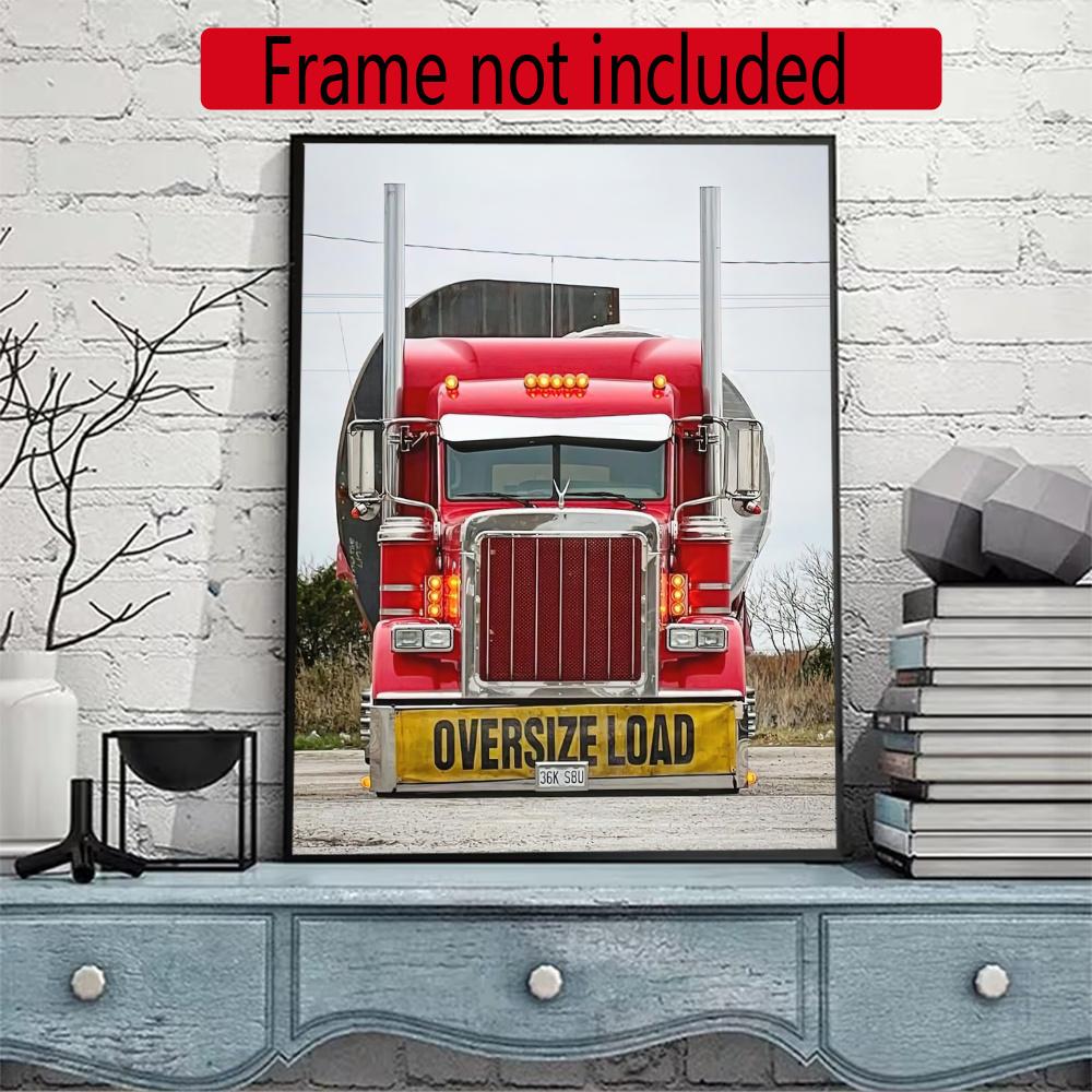 Kenworth 5D Round Diamond Painting Kit Diamond Embroidery Painting Rhinestones Mosaic Frameless Handwork Decoration Arts