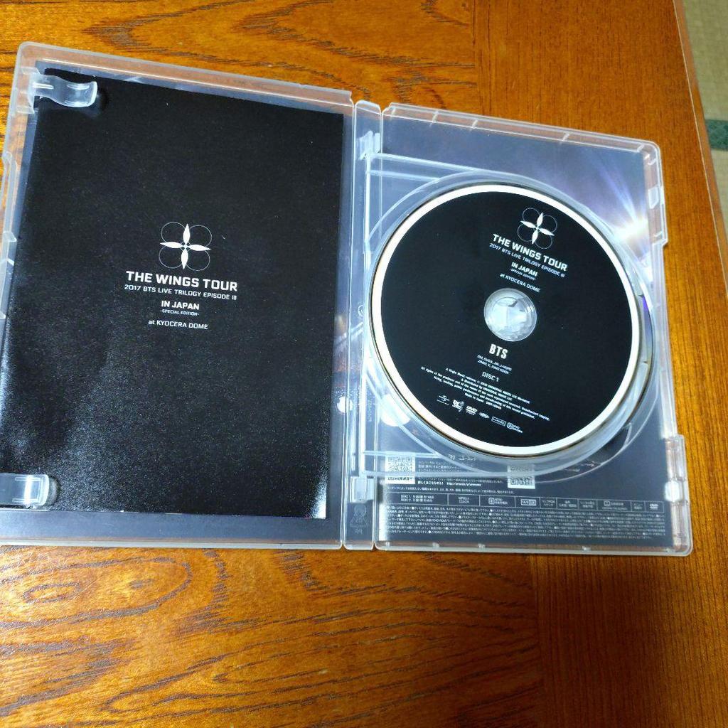 [USED] BTS THE WINGS TOUR IN JAPAN DVD