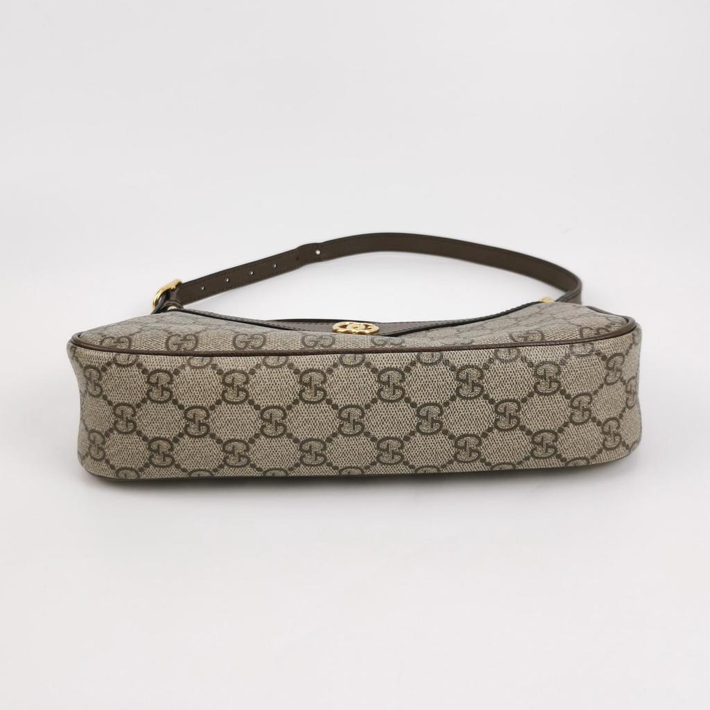 [Pre-Owned] Gucci Ophidia Small Handbag 'Beige/Ebony Supreme' - Excellent #1ESL0M5