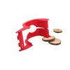 ABS Tape Cutter Convenient Iron Tooth Tape Holder Packaging Machine Tape Seat  Home Office.