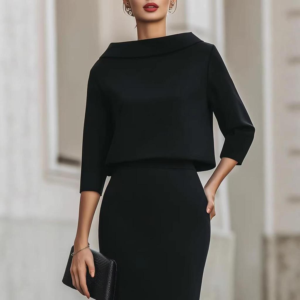 European & American Urban Fashion: 2026 Bodycon Skirt & Top Two-Piece Set
