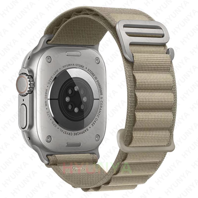 Alpine Straps for Watch Bands iWatch Series 10 11 46mm 9 8 7 SE Ultra 2 3 49mm 44mm 45mm 40mm 41mm 42mm Watchband Bracelet
