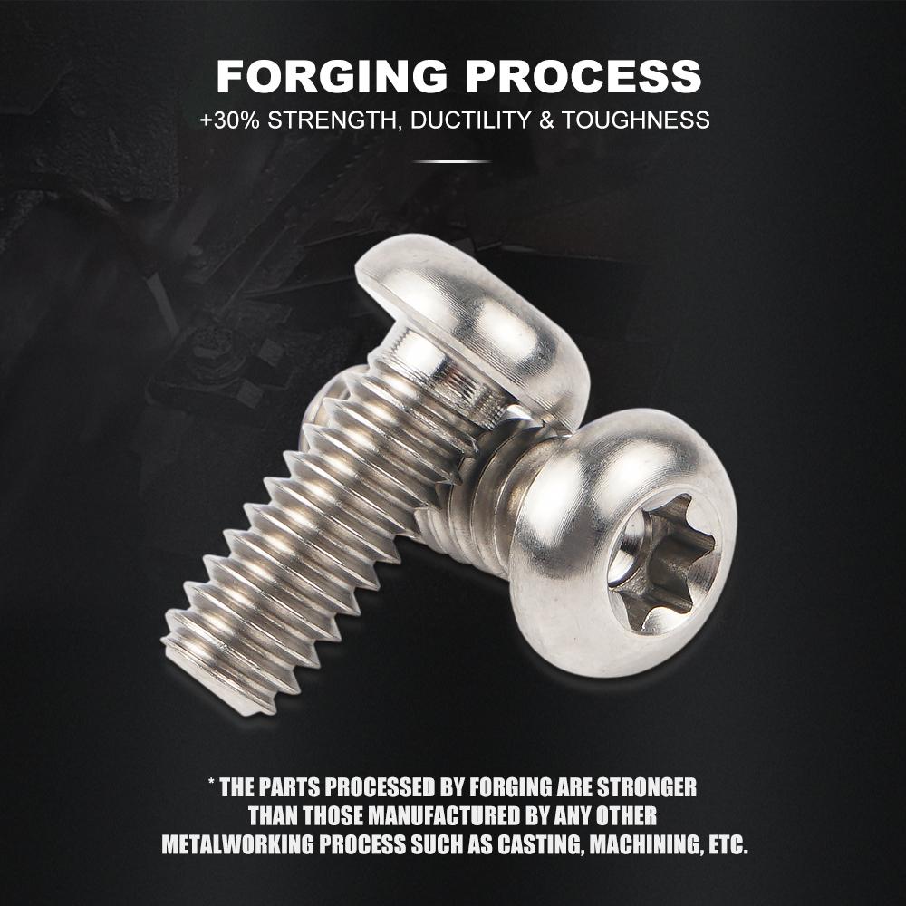 Boulons de Couvercle d'Embrayage en Alliage de Titane Vis de Couvercle Derby Pour Harley Davidson Touring Trike CVO Road Glide Road King Street Glide