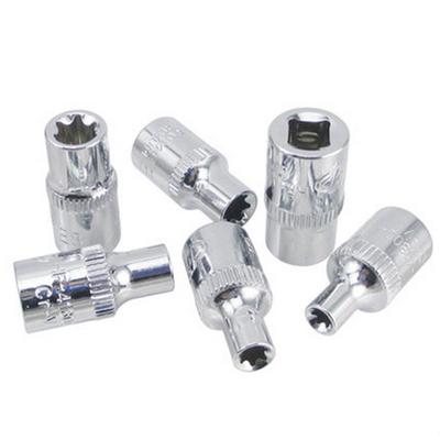 Stahl-Antriebsnüsse E4 E5 E6 E7 E8 E10 6 Stück 1/4 Zoll Torx Stern Innensechskant-Bit
