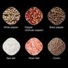 Electric Salt And Pepper Grinder Rechargeable Adjustable Spice Grinder Automatic Pepper Mill Kitchen Housewarming Gift
