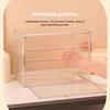 Transparent Acrylic Display Case Magnetic Closure Large Capacity Collectible Storage Box for Figurines Desktop Organizers Box