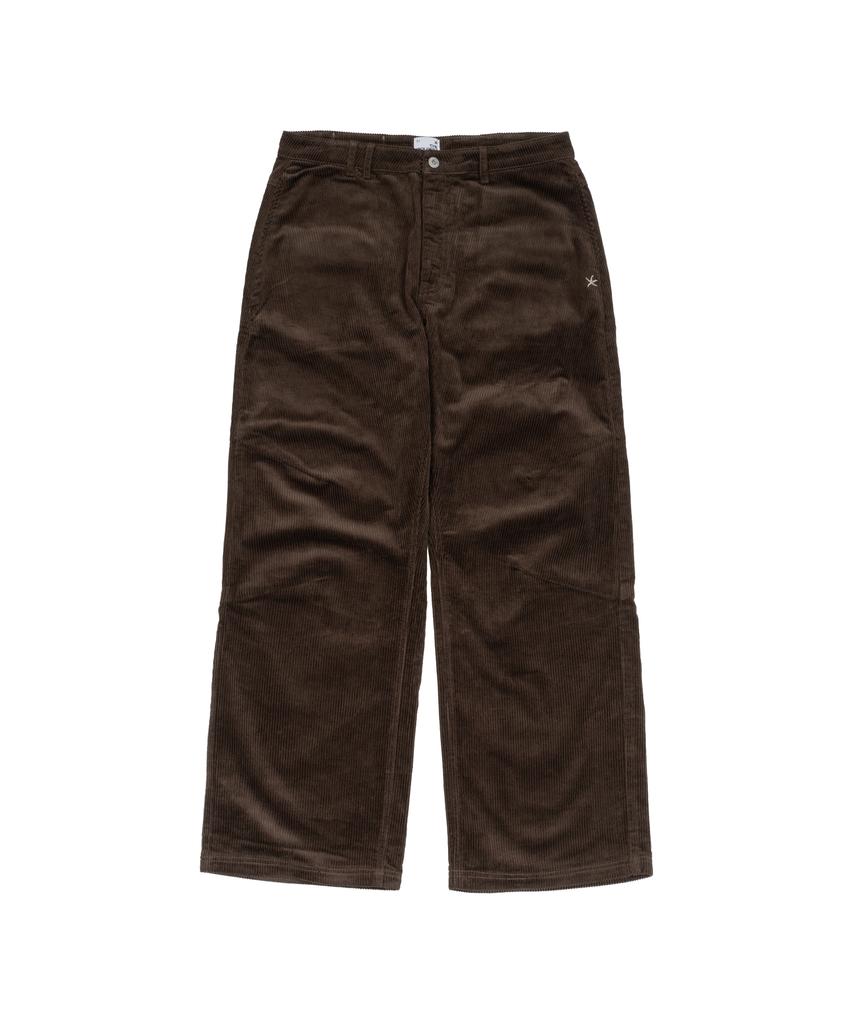 THE COLDEST MOMENT Tcm Mini Logo Corduroy Pants (Brown)