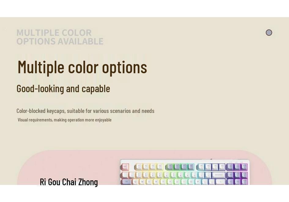 Unisex High-Visibility Wired Silent Keyboard for Desktop and Laptop