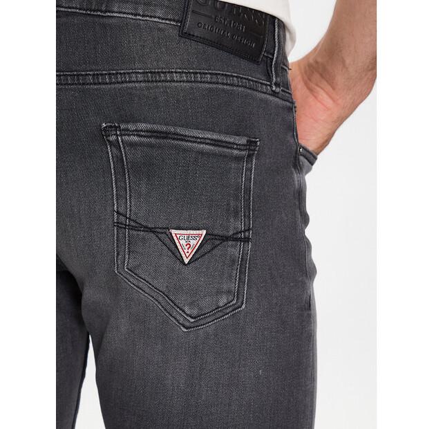 Джинсы Guess Miami M2YAN1 D4Q52 серый Skinny Fit