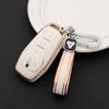 Car Key Cover Case for Ford Fusion Mondeo Mustang F-150 Explorer Edge 2015 2016 2017 2018 Car Styling Key Protection Keychain