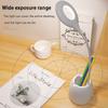 Table Lamp Eye Protection Reading Lamp LED Office Flexo Desk Lamp With Pen Holder USB Rechargeable Touch Stepless Dimming Light
