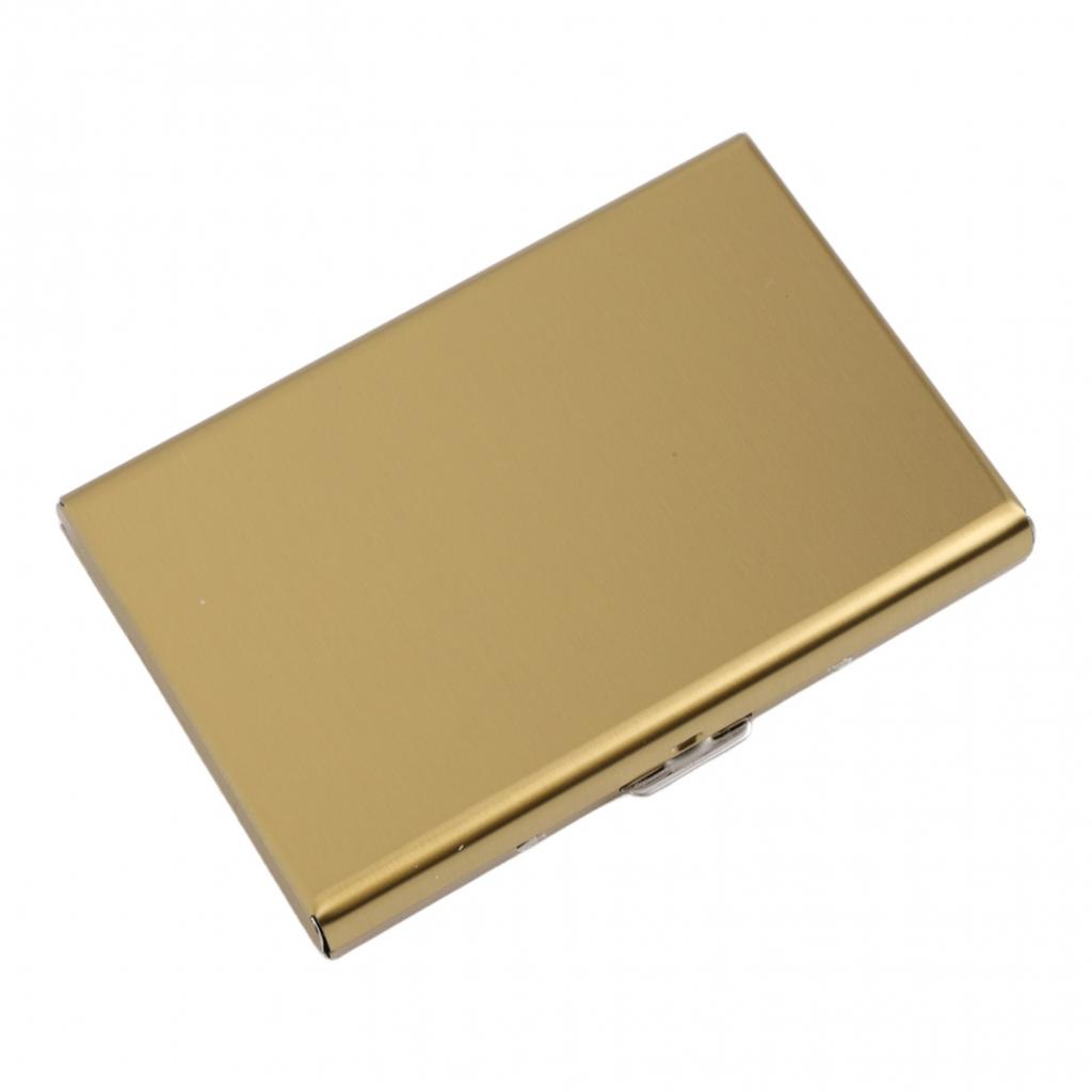 Metal Construction Credit Card Holder Stainless Card Case