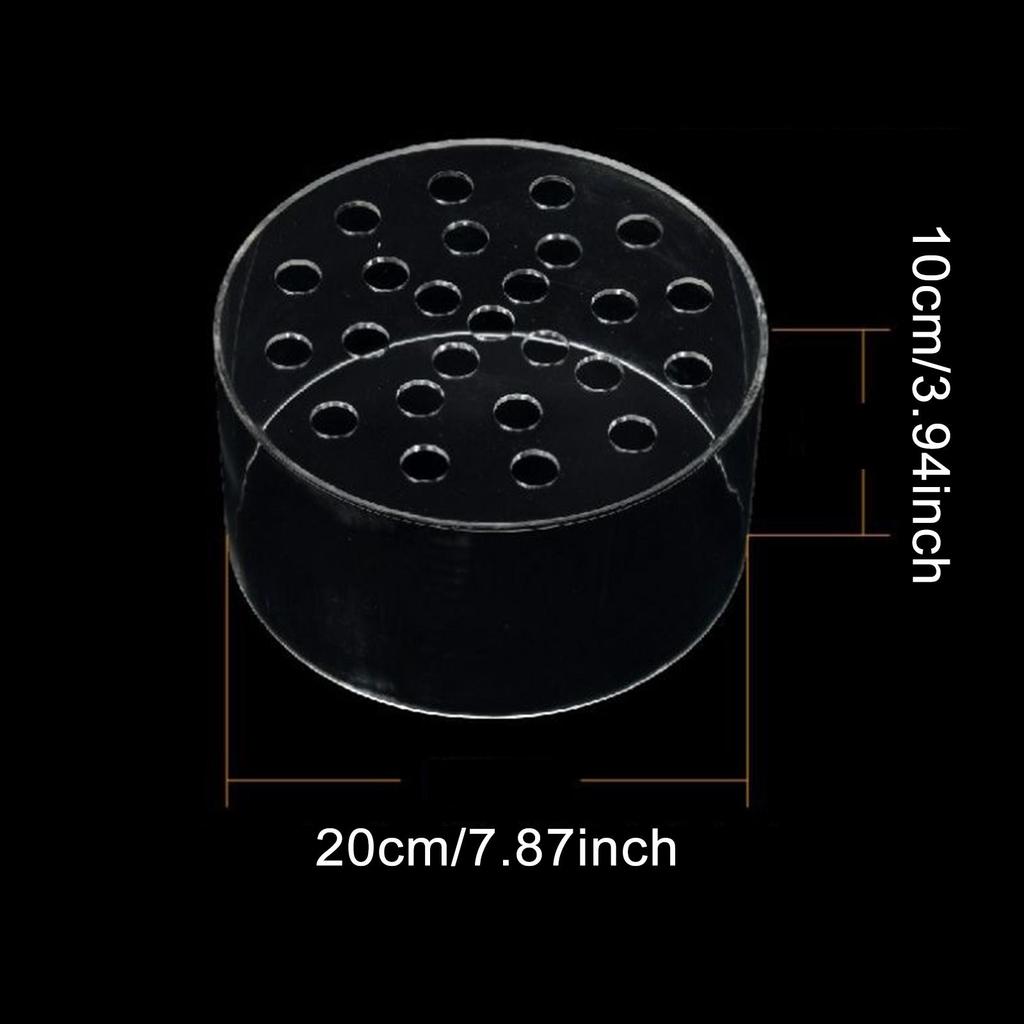 Acryl Korallenfutterspender Abdeckung Verhindert Futtertreiben um Korallen Fütterungsschutz Korallen Zucht Schutzhaube Langzeitnutzung Qualität