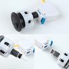 38-49MM Universal Toilet Switch Push Button Dual Flush Water Saving Chrome For Cistern Tank Flush Toilet Seat Water Tank Valve