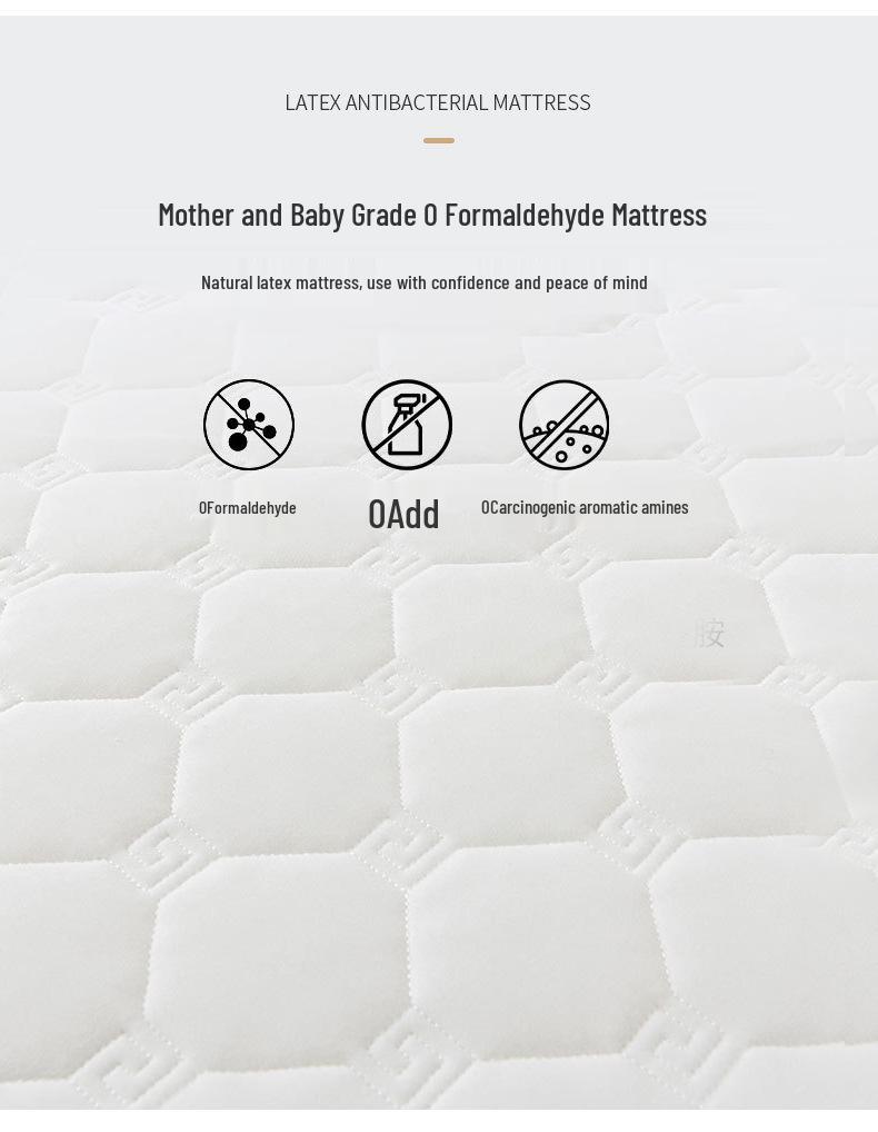 Latex Tatami Mattress for Bedroom, Dorm, or Rental - Single Bed or Floor Mat Use