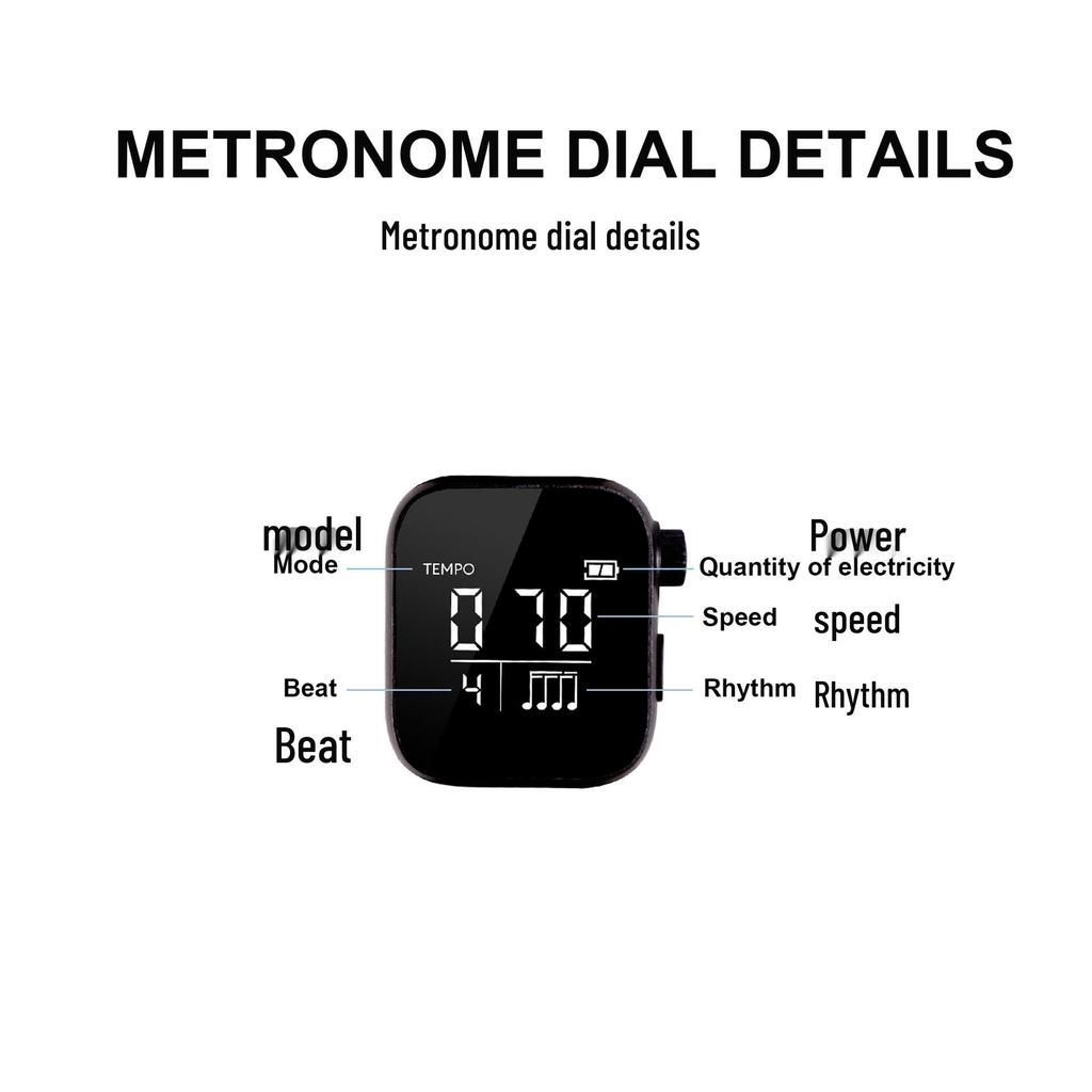 Smartwatch Vibration Metronome for Running, Piano, Ukulele & Guitar Rhythm