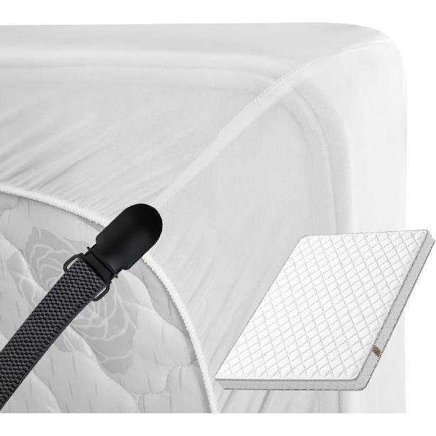 T Tulead Suspender Clips Black Clips Metal Holder Clip Fasteners Pants Clip Buckle Clamps Pack of 20